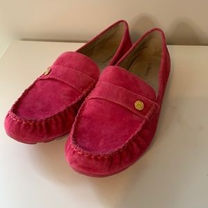 Ladies Suede Driving Loafer
